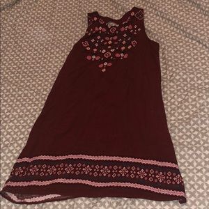 Red dress